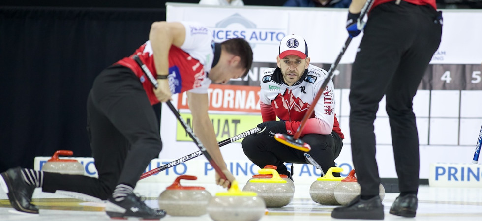Foto di Anil Mungal La Trentino Curling Cembra chiude in terza posizione la tappa del Grand Slam in Canada